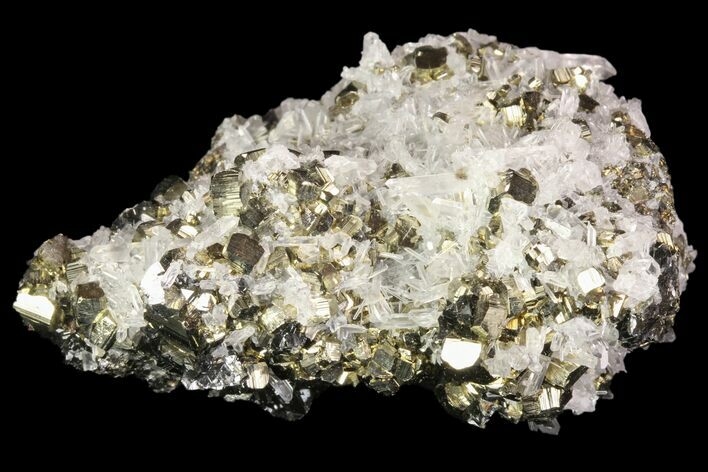 Sphalerite, Pyrite and Quartz Association - Peru #87747